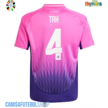 Camisa de time de futebol Alemanha Jonathan Tah #4 Replicas 2º Equipamento Europeu 2024 Manga Curta